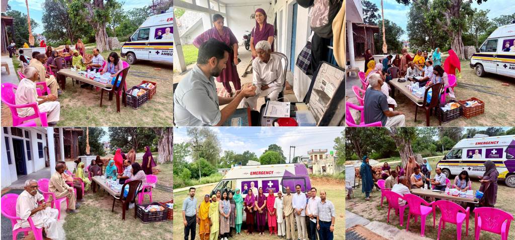 Medical Camp Held in Lalri Over 100 Patients Examined Free Medicines and Consultation Provided